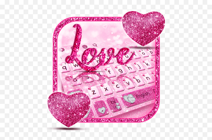 Download Pink Girl Love Keyboard On Pc U0026 Mac With Appkiwi - Pink Love Keyboard Emoji,Emoji Colour Keyboard