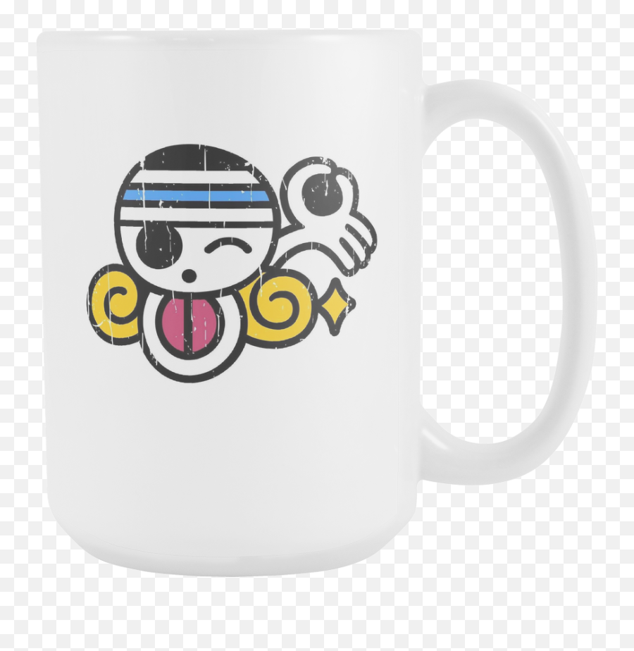 One Piece - Nami Symbol 15oz Coffee Mug Tl00905m5 Serveware Emoji,Coffee Mug Emoticon