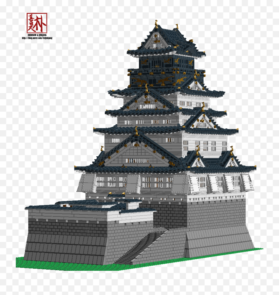 Japan Clipart Castle Japan Japan Castle Japan Transparent - Lego Osaka Castle Emoji,Japan Tower Emoji