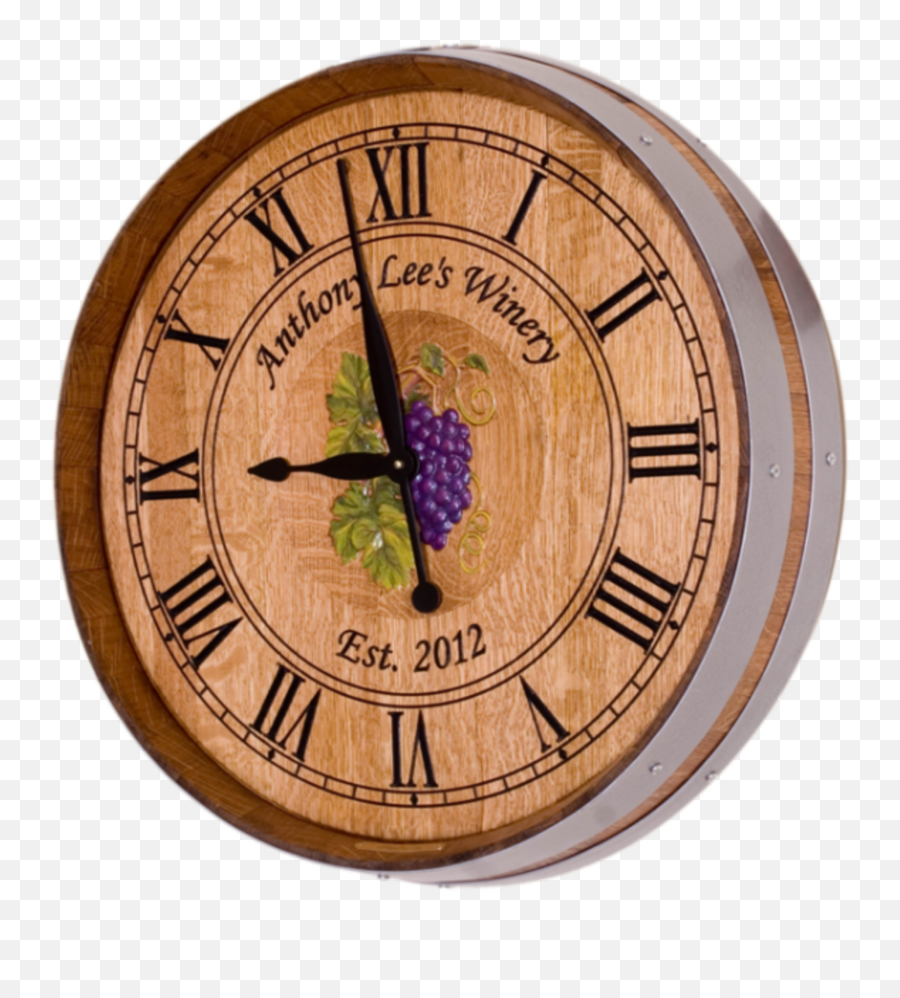 Mq Grape Grapes Fruit Clock Clocks Sticker By Marras - Mount Mist Emoji,Clock Spaceship Clock Emoji