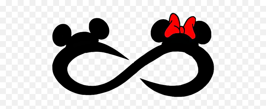 Infinity Symbol Mickeymouse Sticker By Kimmytasset - Mickey And Minnie Infinity Emoji,Infinity Sign Emoji
