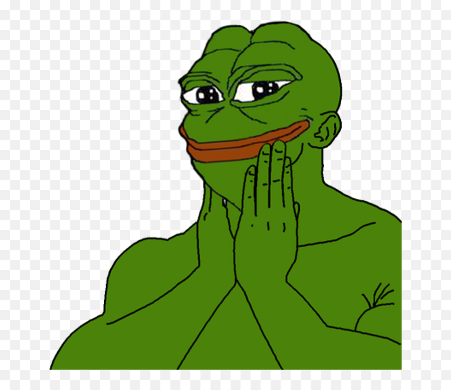 Pepe - Feels Good Meme Pepe Emoji,Retard Emoji