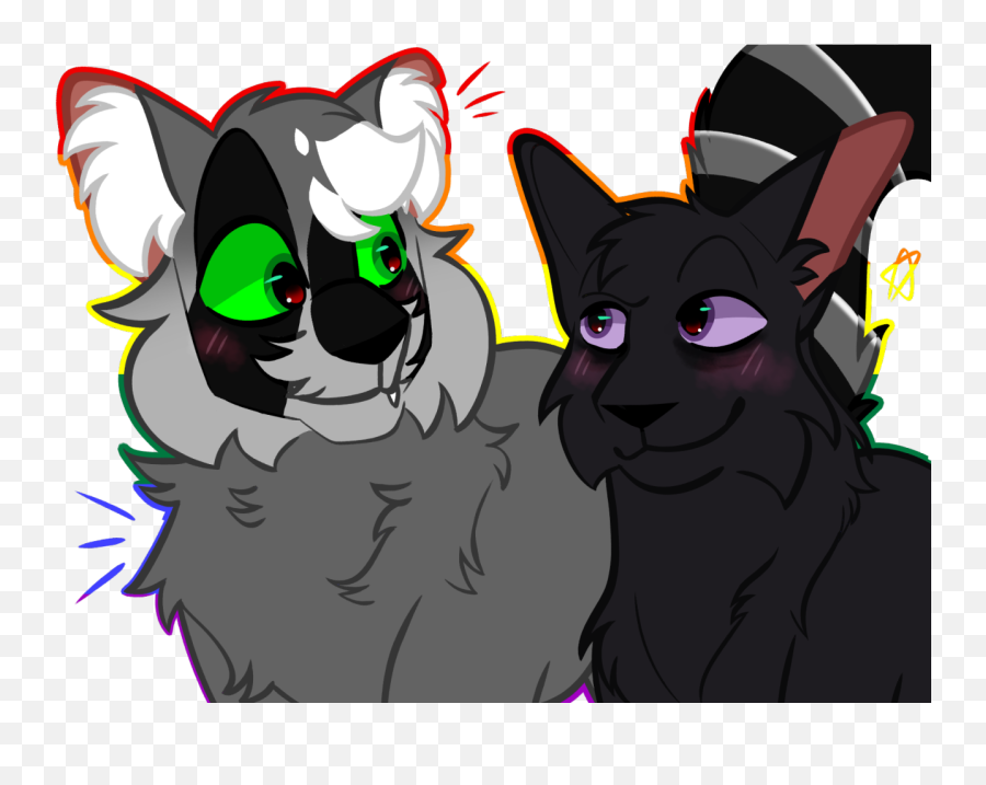 Sanders Warrior Cats - Sanders Sides Warrior Cats Emoji,Cats Dont Express Their Emotions