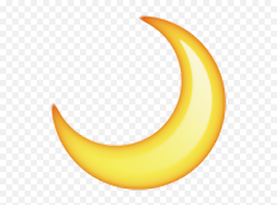 Moon Emoji Aesthetic Tumblr Vaporwave Sticker By Kookie - Crescent Moon Emoji Transparent,Vaporwave Emoji