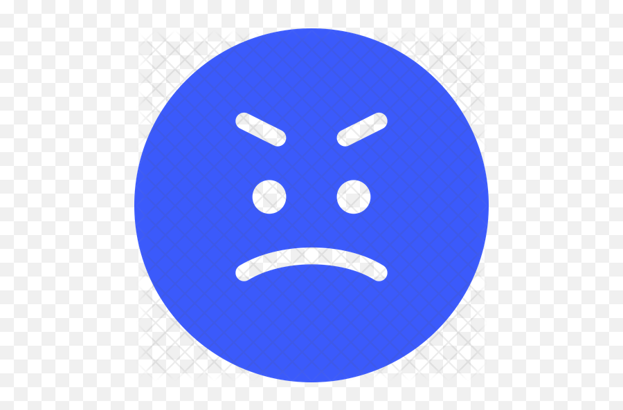 Angry Emoji Icon - Dot,Lol Team Emoticon