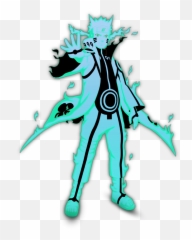 9 Tails Chakra Tenseigan Sage Sticker - Naruto Kcm 2 Emoji,Sage Mode Emoji