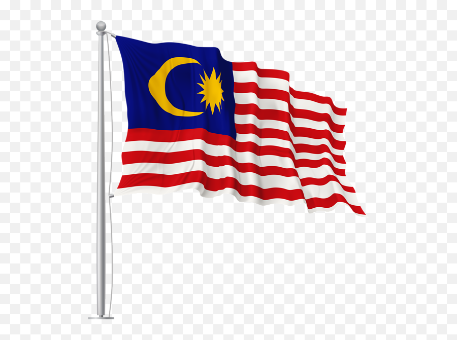 Flag Kuala Lumpur Png - Malaysia Waving Flag Png Emoji,Thailand Flag Emoji