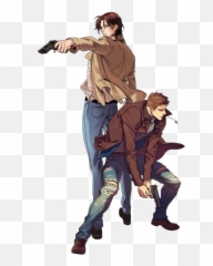 Dean Sam Winchester Sticker - Anime Supernatural Drawings Emoji,Sam And Dean Winchester Emoji