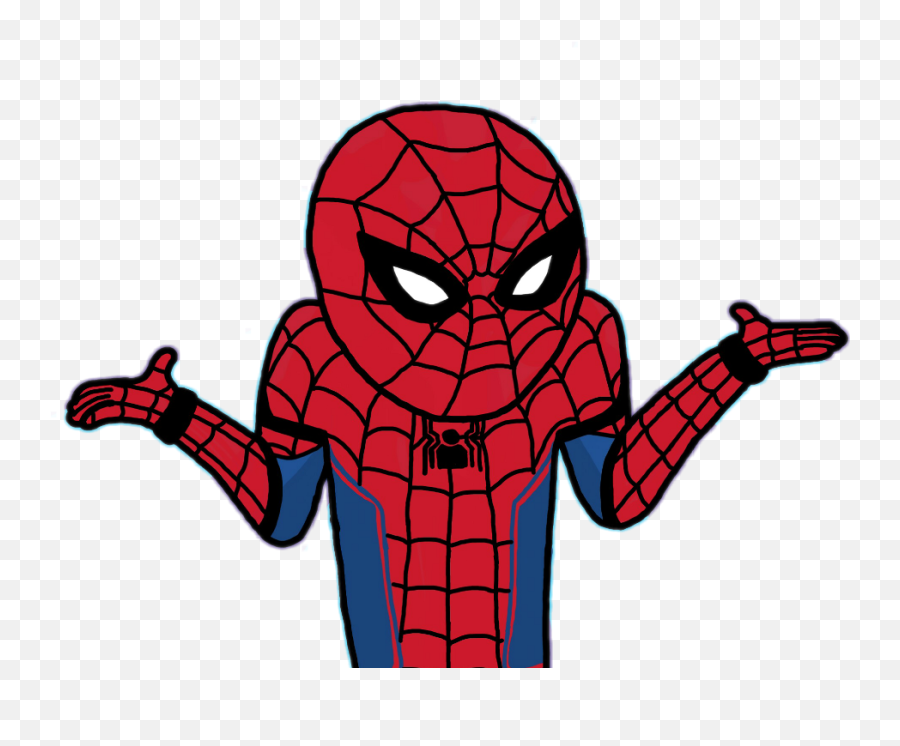 Spiderman Meme Sticker - Homem Aranha Meme Png Emoji,Spiderman Emoticons