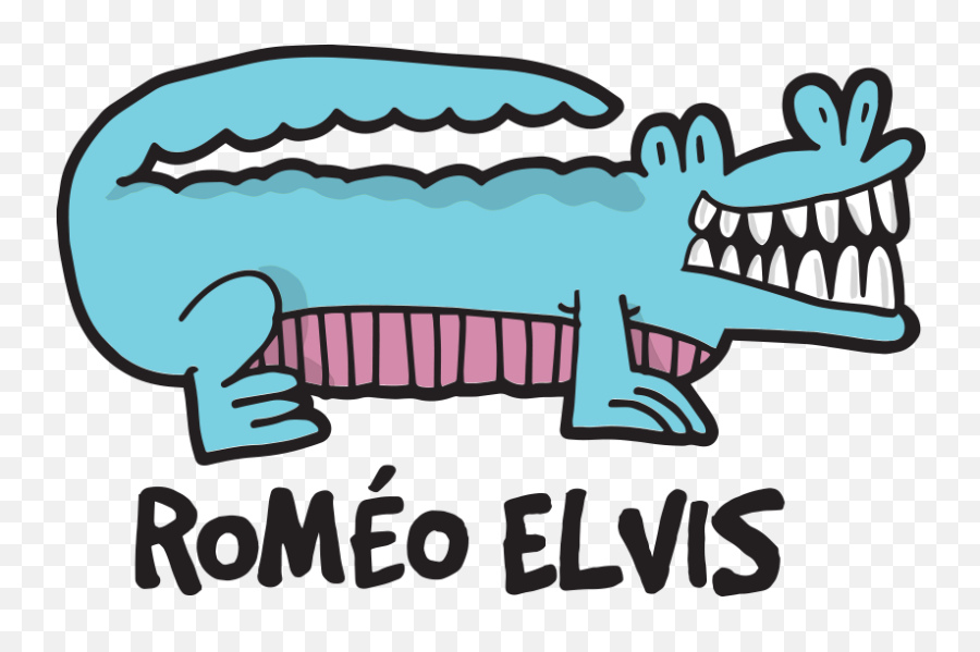 Romeo Elvis Merch Capsule Clipart - Petit Croco Romeo Elvis Emoji,Elvis Emoji