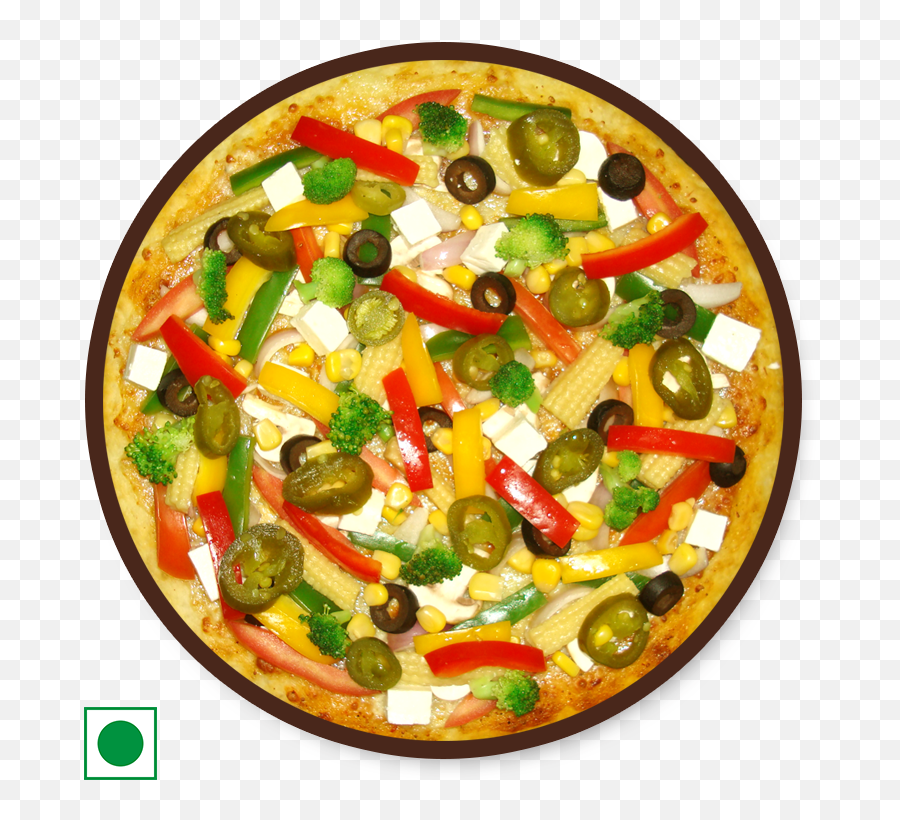 Download Simply Veg Pizza - Baby Corn Pizza Png Full Size Baby Corn Pizza Emoji,Corn Emoji