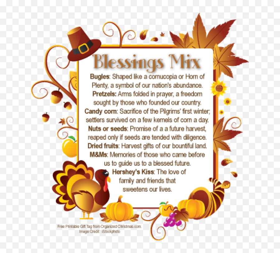 Thanksgiving Blessing Mix Thanksgiving Blessings - Thanksgiving Blessing Mix Emoji,Emotions Placemats