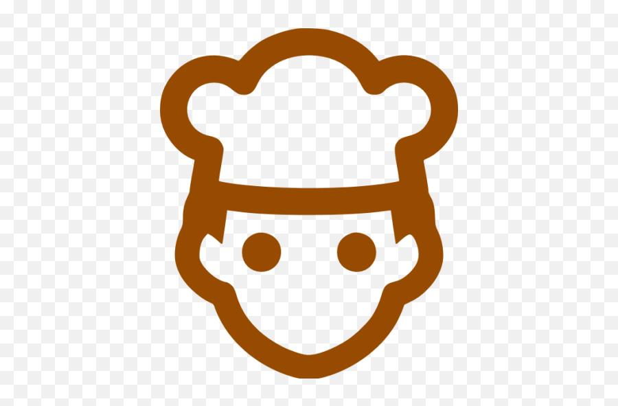 Brown Cook Icon - Orange Doctor Icon Emoji,Sms Undo An Emoticon