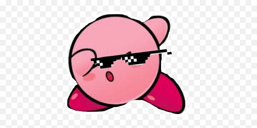 Kirby Sticker Pack - Stickers Cloud Dot Emoji,Kriby Face Emoticon