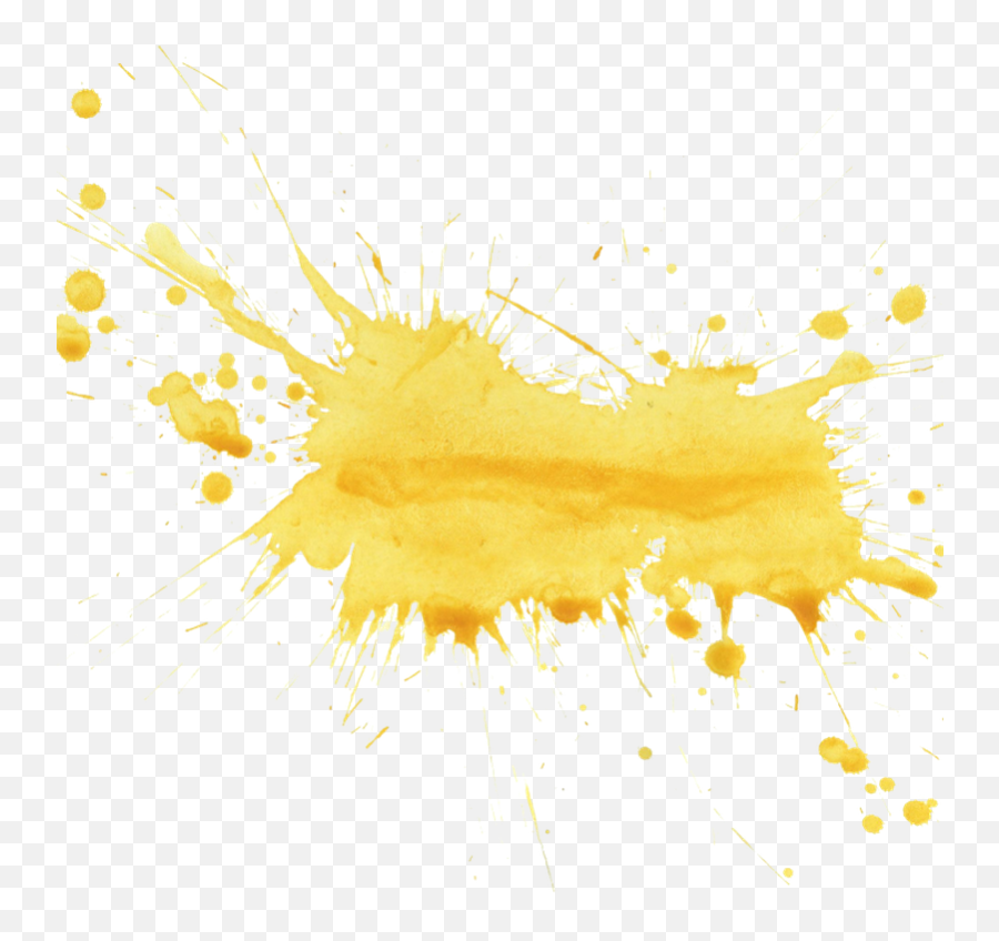 Gold Splash Png - Transparent Yellow Gold Splash Watercolour Png Emoji,Spalsh Paint Of A Emojis