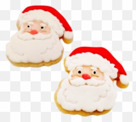 Christmas U2013 Wwwbrookiescookiesnyccom - Christmas Santa Claus Cookies Png Emoji,Emoji Christmas Sweater