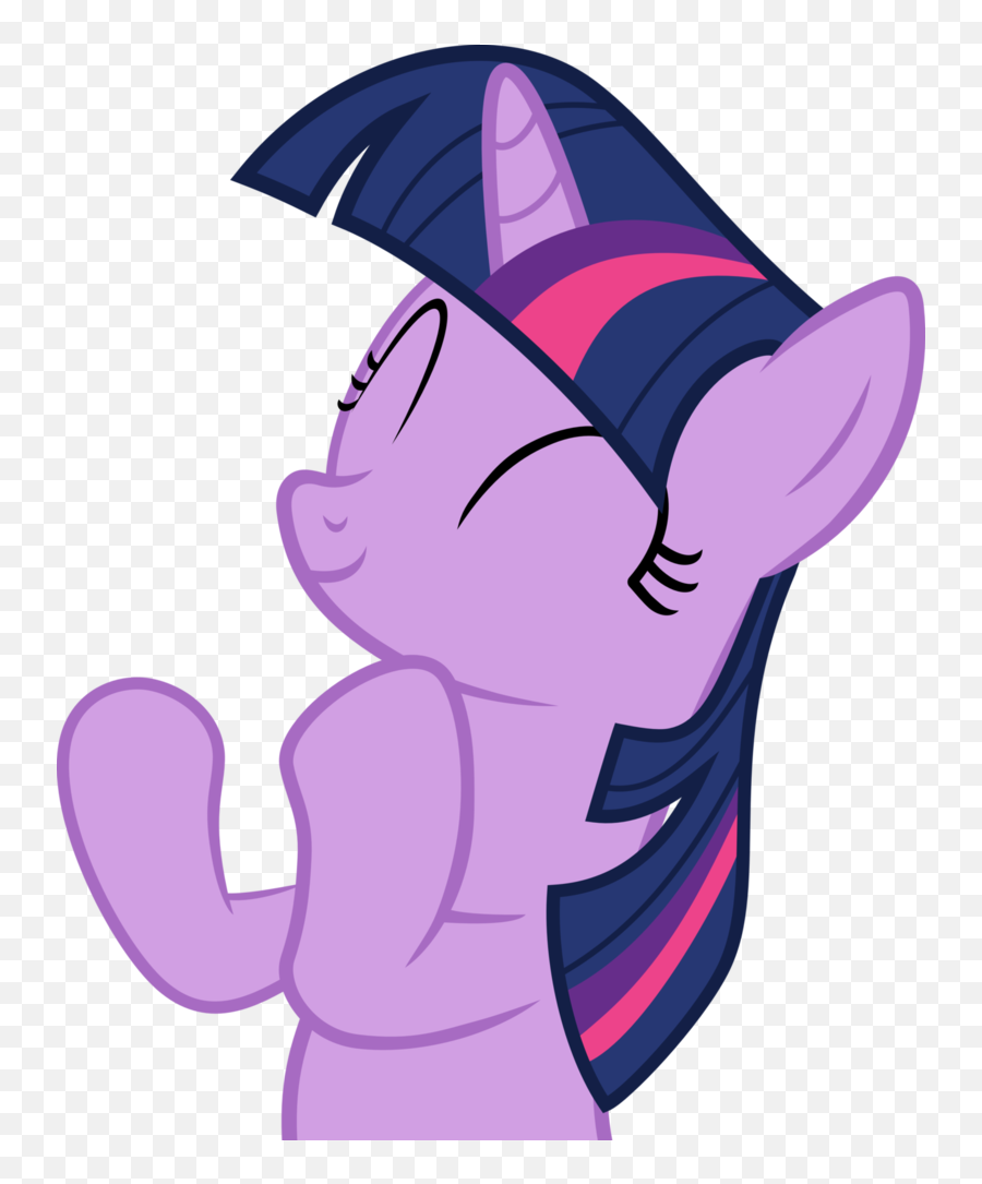 Twilight Sparkle Clapping Clipart - Twilight Sparkle Gif Emoji,Clapping Emojis Png