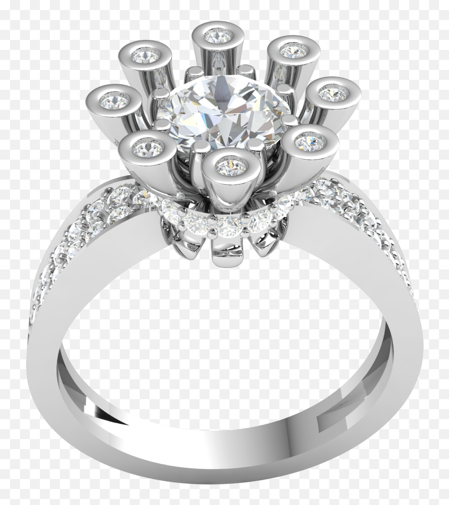 10k Gold 14ct Round Cut Real Diamond Engagement Ring For Emoji,Rose Emoji Cut & Paste