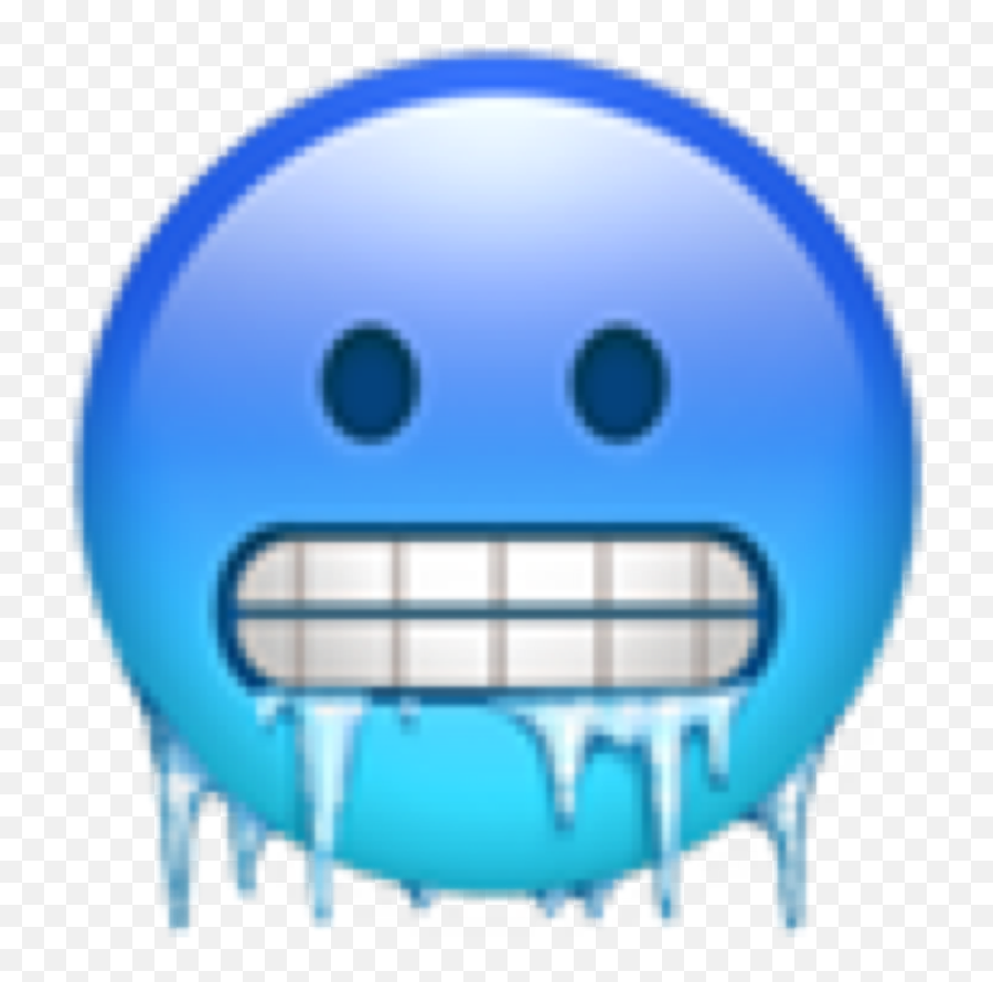New Emoji Freezing Cold Winter Brrr - Freezing Emoji Png,Winter Emoji