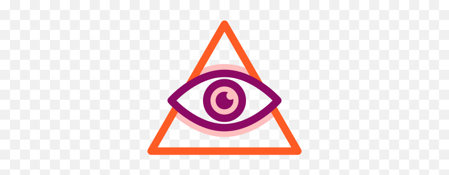 Eye Mystery Pyramid Free Icon Of Halloween Shady Emoji,Text Emoticons With The Triangle Mouth