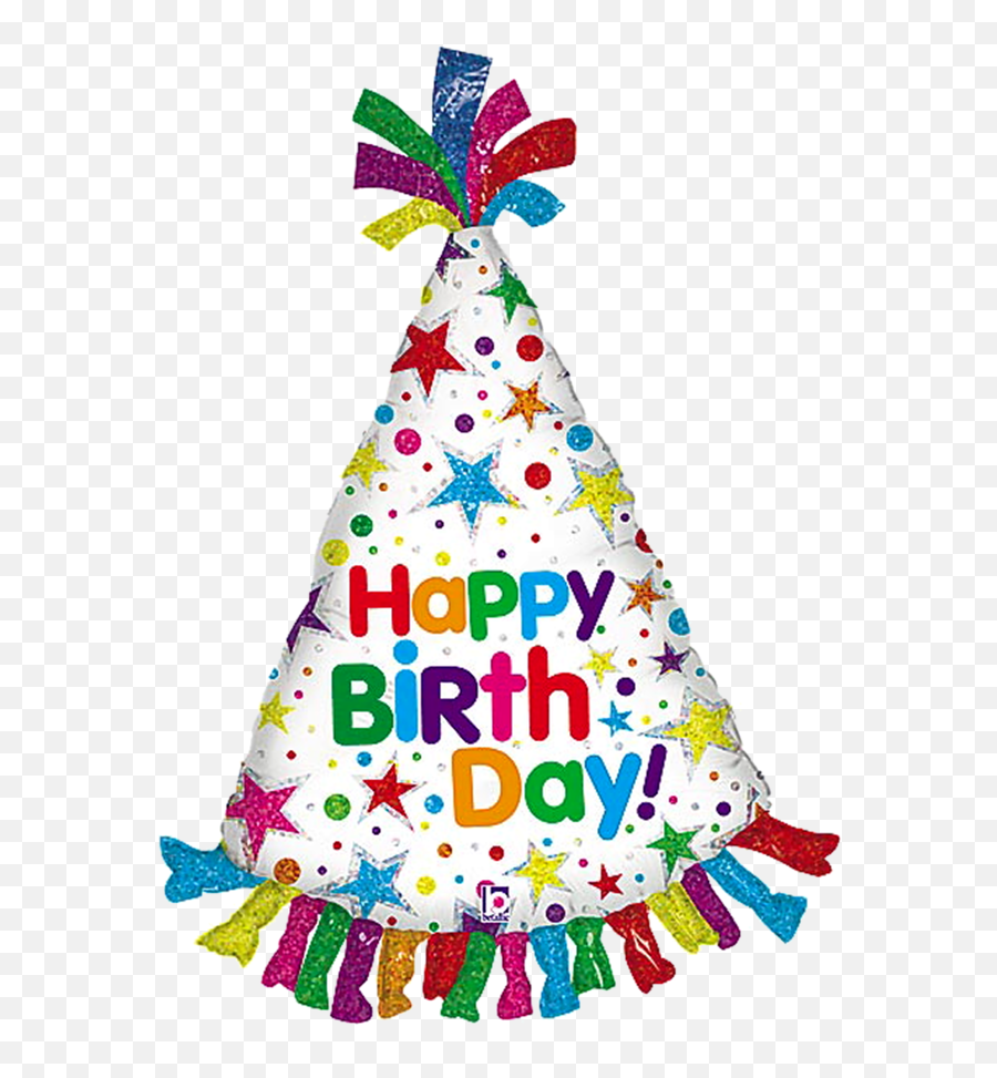 Happy Birthday Balloons - Happy Birthday Birthday Hat Clipart Emoji,Emoji Party Hats