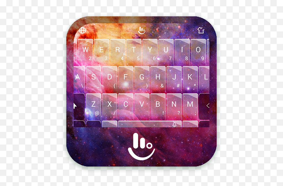 Galaxy Sky Keyboard Theme 6 - Galaxy Sky Touchpal Emoji,Touchpal Emoji