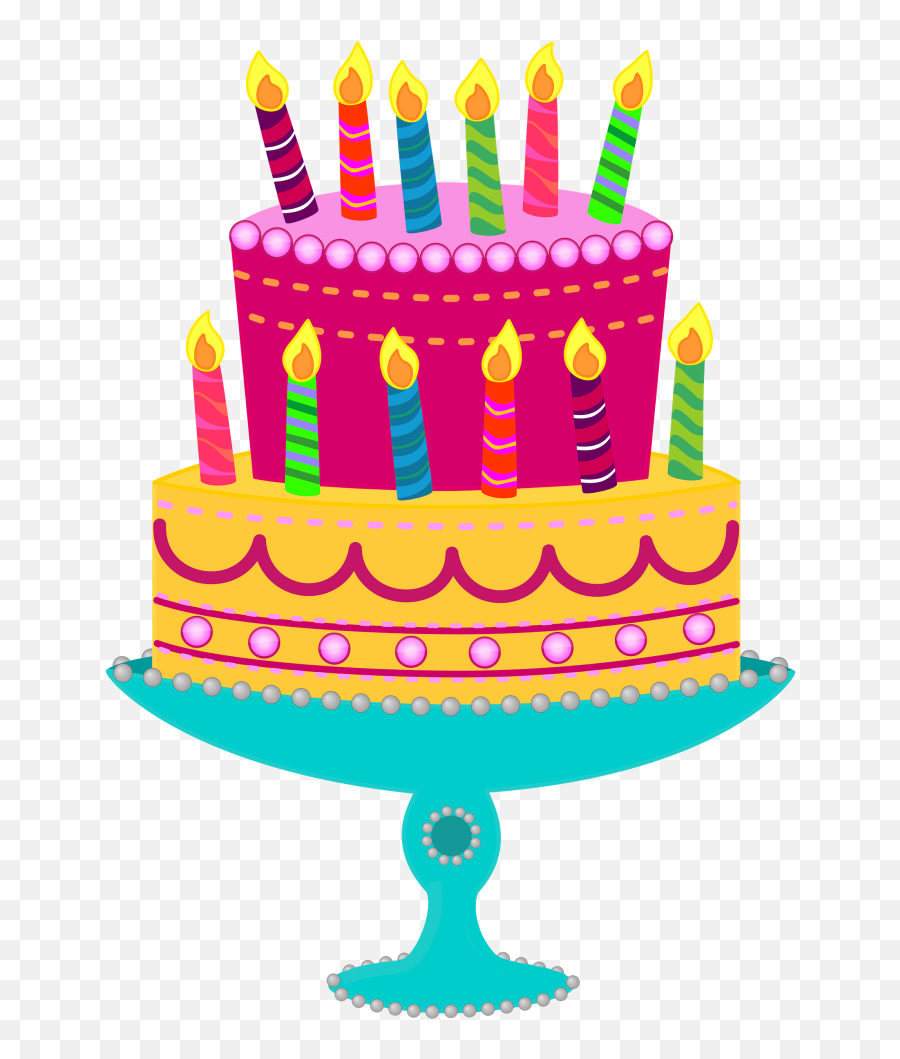 June Clipart Birthday Cake June Birthday Cake Transparent - Birthday Cake Clipart Emoji,Emoji Cake Pop