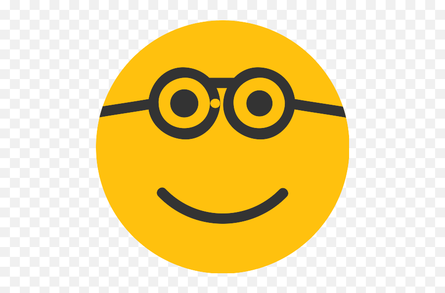 Nerd Vector Svg Icon - Geek Smile Emoji,Nerdy Emoticon