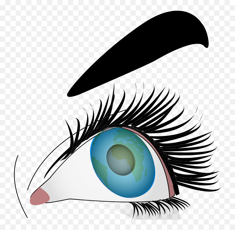 Eyelash Computer Icons Cosmetics - Gambar Eyelash Extension Eye Clipart Emoji,Emoji With Eyelashes