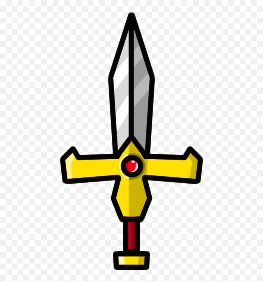 Golden Knight Sword - Clip Art Emoji,Elsword Emoji