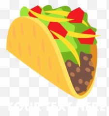 Download Taco Emoji Png - International Food Clip Art Png Transparent Background Taco Clip Art,Food Emoji Png