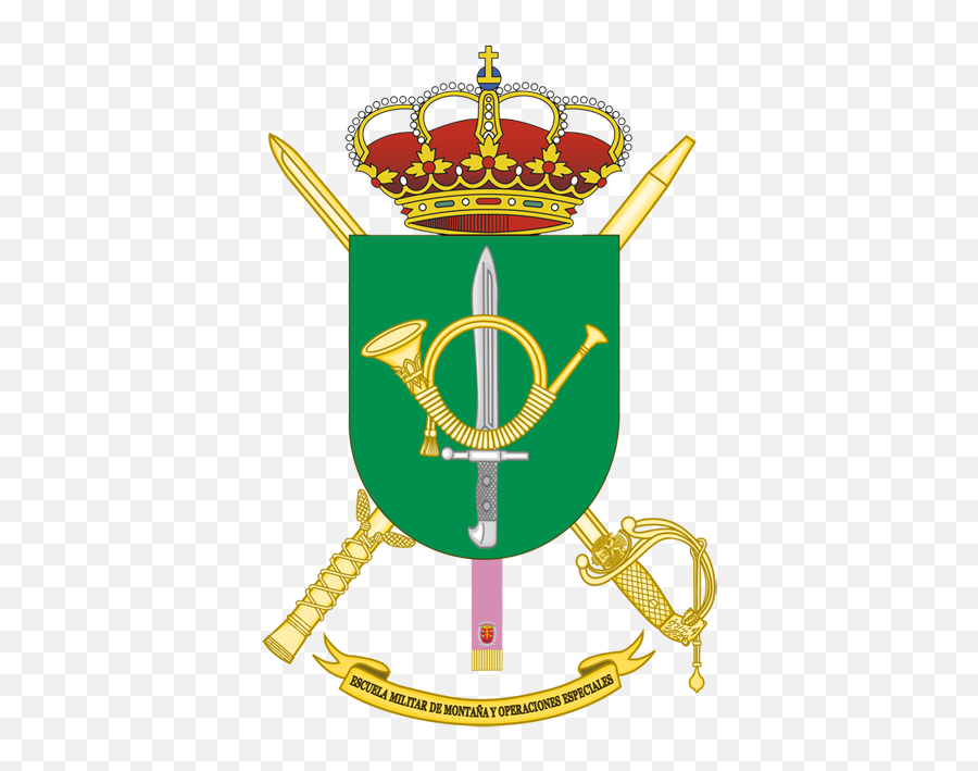 Escuela Militar De Montaña Y Operaciones Especiales - Escudo Regimiento De Infantería Inmemorial Del Rey Nº 1 Emoji,Emoji Militar