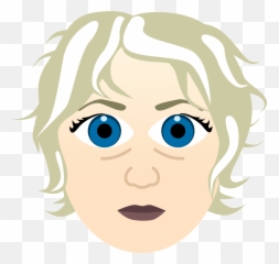 Walking Dead Emoji Carol Pelletier - Hair Design,Zombie Emoji