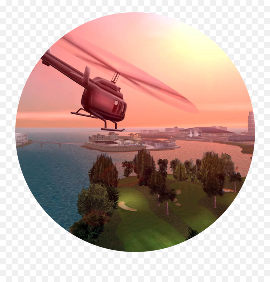 Gta Vice City Created A New Wave Of - Helicopter Rotor Emoji,Gta Vice City Music Emotion