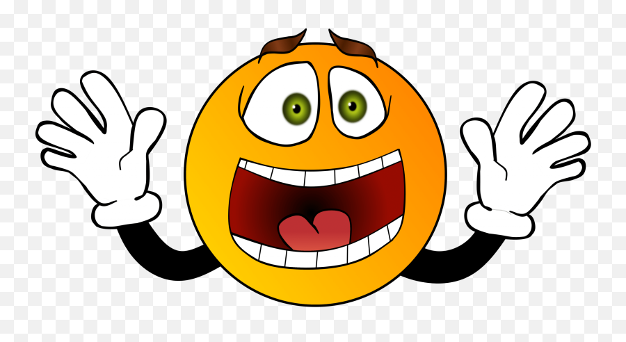 Scared Smiley Clipart Free Download Transparent Png - Emoji Terkejut,Scared Emoji