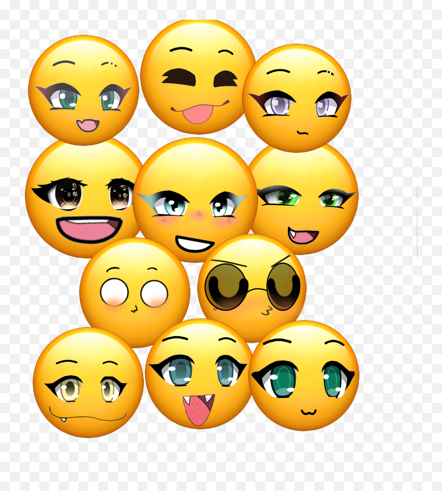 Discover Trending Emoticon Stickers Picsart - Happy Emoji,Emotion Emojies