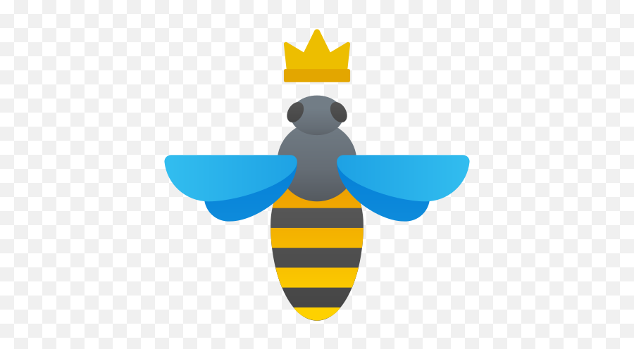 Queen Bee Icona - Download Gratuito Png E Vettoriale Honey Bees Emoji,Qween Emoji