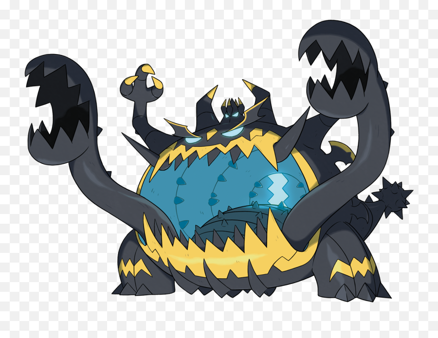 Pokemon Sun And Moon Background - Guzzlord Png Emoji,Pokemon Emojis Piplup Sad