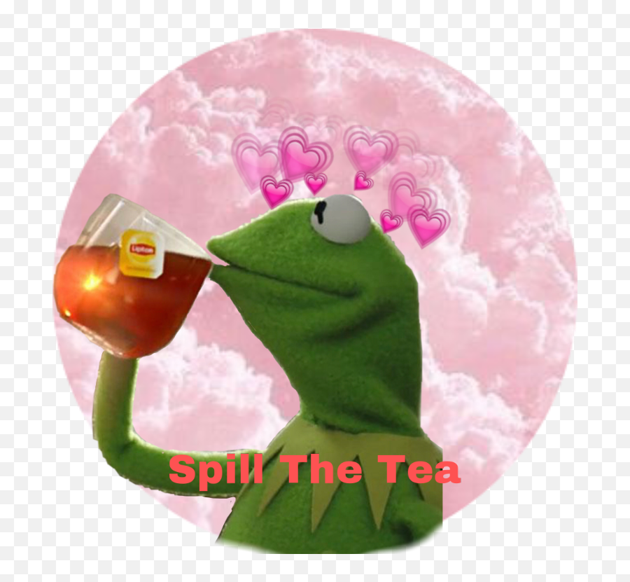 Spillthetea Kermit Tea Sticker - Grass Ain T Greener Meme Emoji,Kermit Tea Emoji