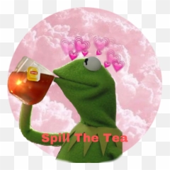 Spillthetea Kermit Tea Sticker - Grass Ain T Greener Meme Emoji,Kermit Tea Emoji