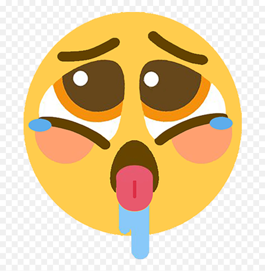 Ahegao Ahegaoface Ahegaoemoji Sticker - Happy,Ahegao Face Emoji