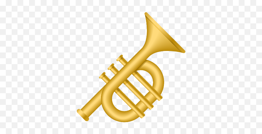 Trumpet Icon In Emoji Style - Trumpet Icon,How To Put Emojis In Your Musically