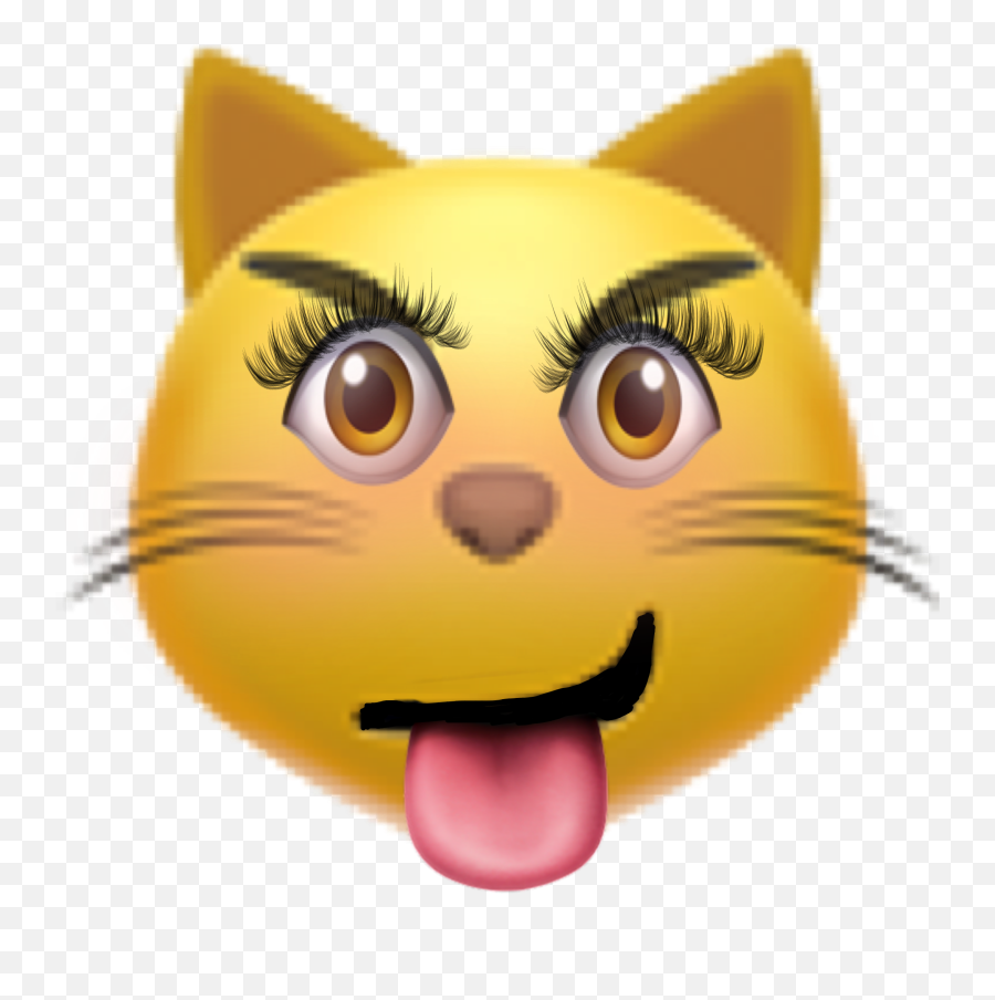 Catlover Baddy Cat Emoji Sticker By Damelioq - Ios,Cute Cat Emoji Stickers