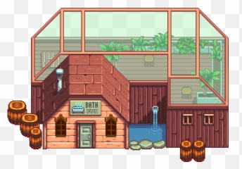 Spa - Stardew Valley Building Png Emoji,Stardew Valley Multiplayer Showing Emotions