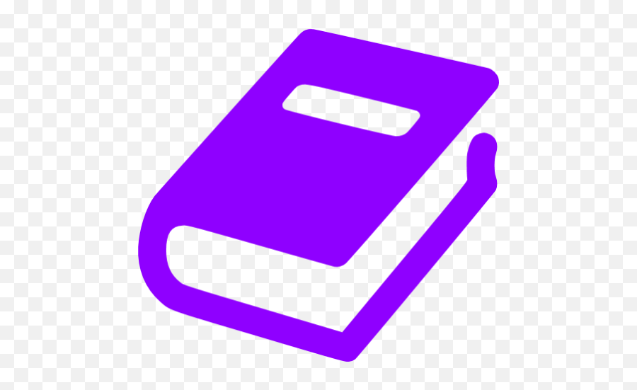 Violet Book Icon - Free Violet Book Icons Transparent Book Icon Png Emoji,Emoji With A Book Image
