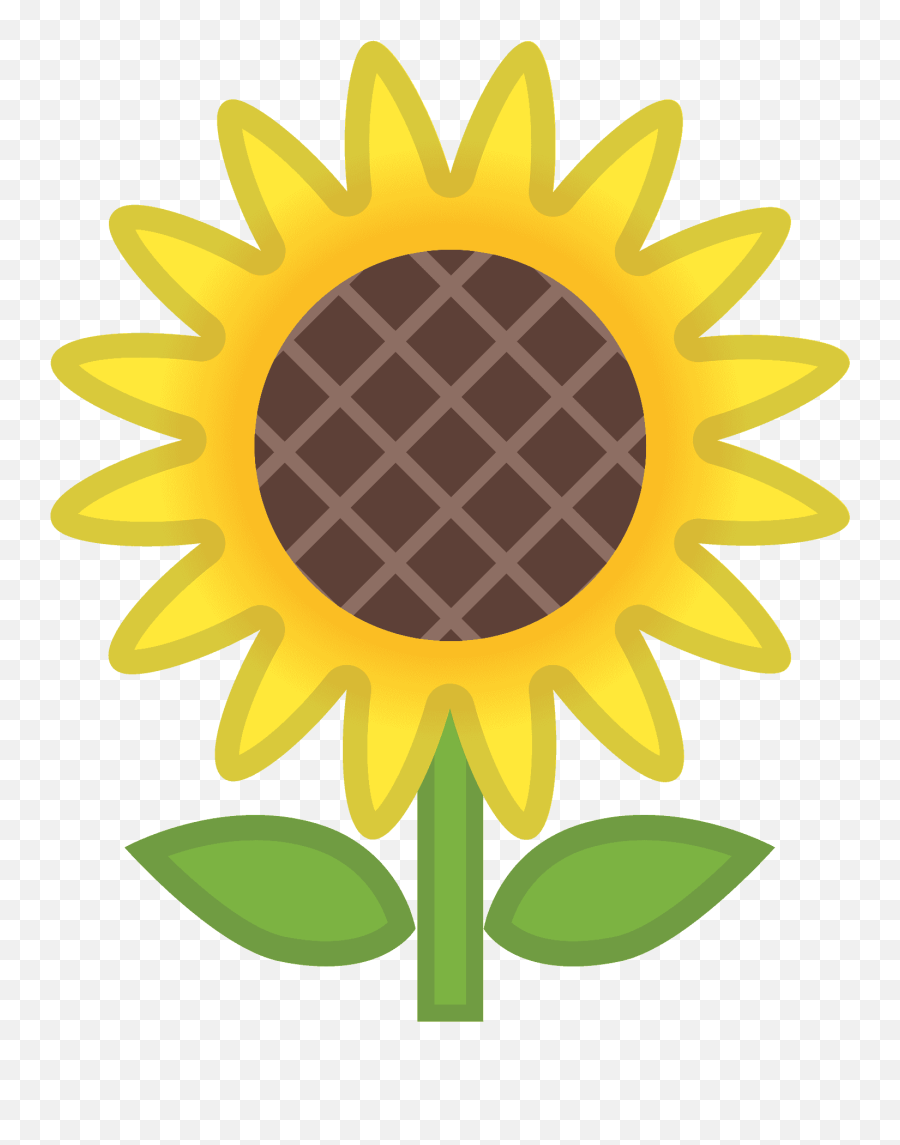 Sunflower Icon - Symbol Sonnenblume Emoji,Flower Face Emoji