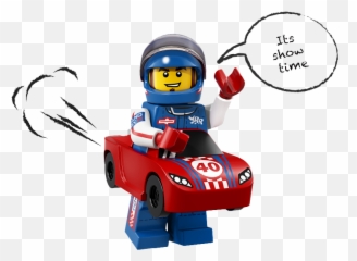 Lego Shows - Lego Minifigures Race Car Guy Emoji,Lego Emotions Hungry