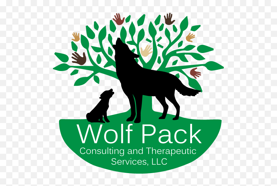 Wolf Pack Consulting And Therapeutic Services Llc U2022 Healing - Family Reunion Family Tree Logo Emoji,Is That A Cat Or A Wolf Emoticon