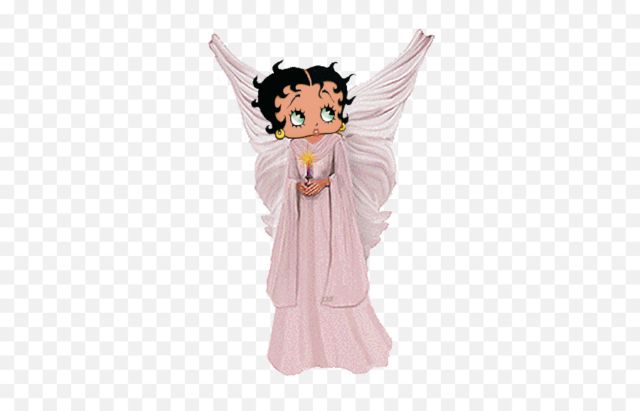 Betty Boop Cartoon Betty Boop Classic - Fairy Emoji,Bear Emoticon Post Boop