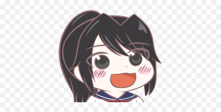 Sticker De Natsumeoka Sur Kikoojap - Emoji Yandere Simulator,Yandere Simulator Emojis